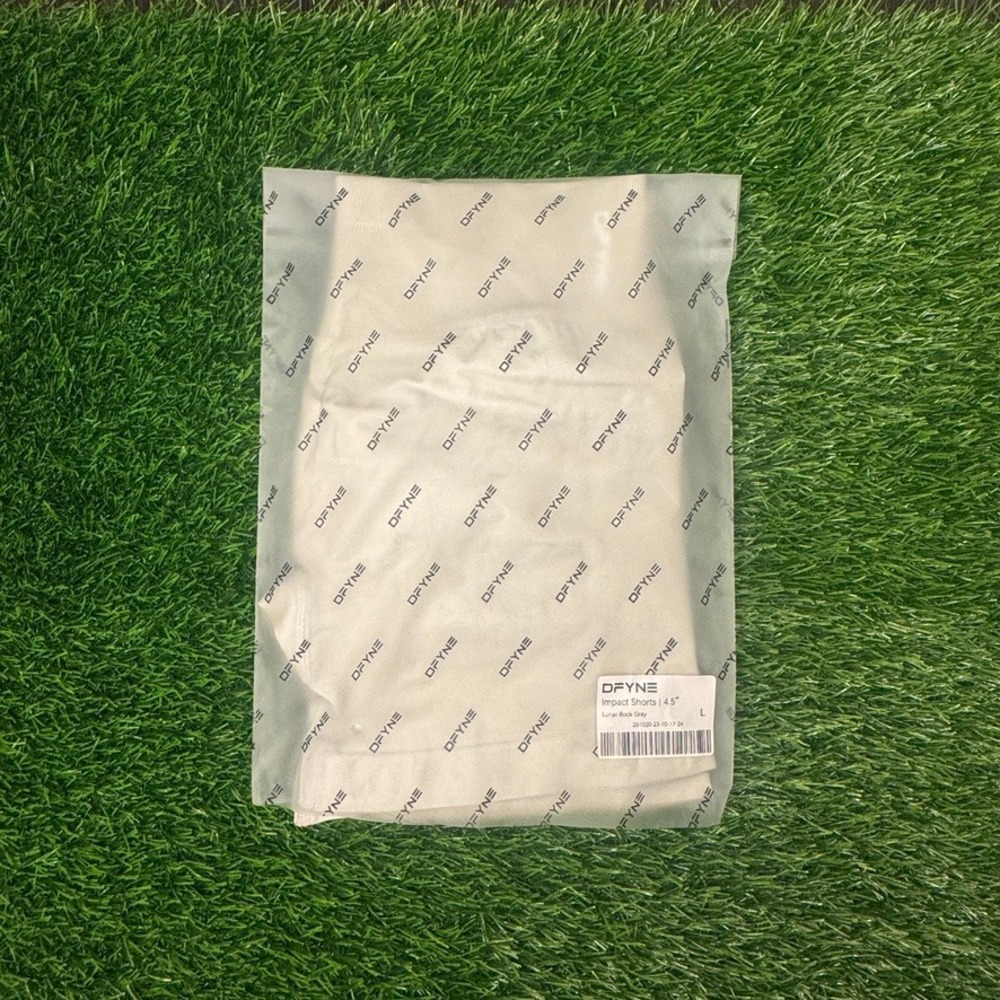 Dfyne impact shorts 4.5" lunar rock gray large - Picture 4 of 5